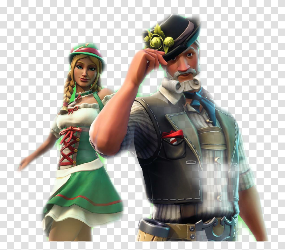 Ludwig Fortnite, Person, Human, Costume Transparent Png