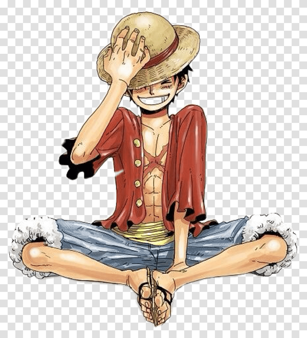 Luffy Full Body One Piece Download One Piece Luffy Full Body, Person, Portrait, Face Transparent Png
