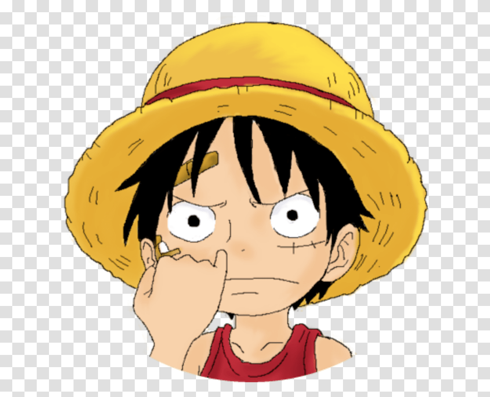 Luffy One Piece Luffy, Clothing, Apparel, Helmet, Sun Hat Transparent Png