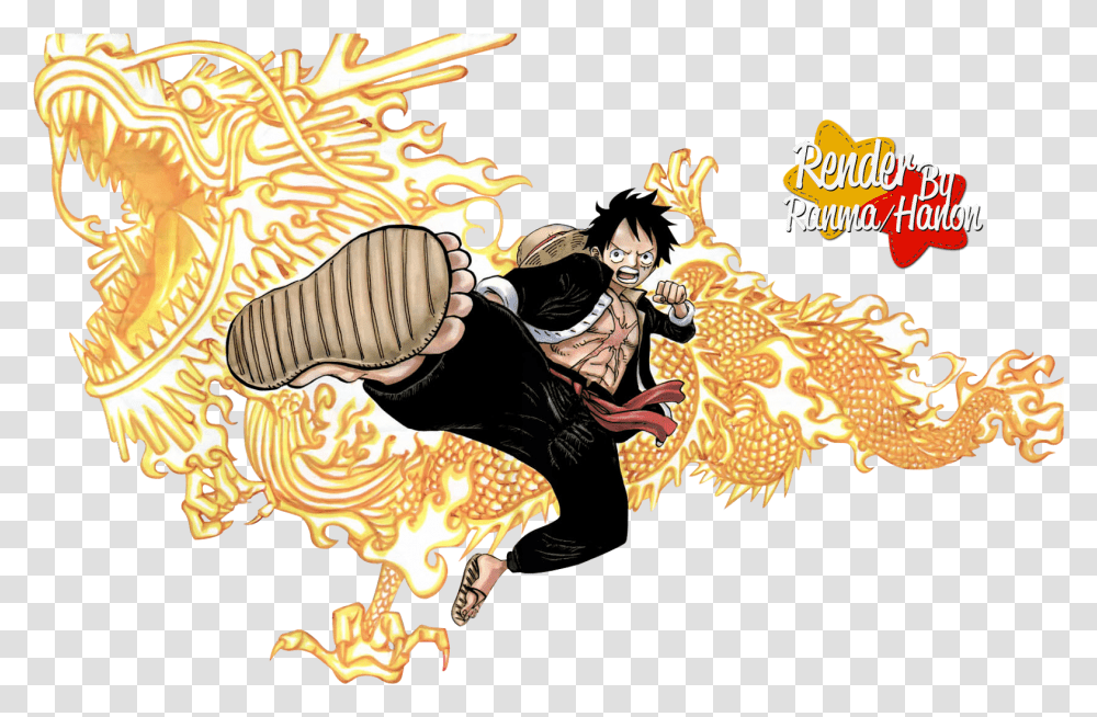 Luffy, Person, Human, Dragon, Book Transparent Png