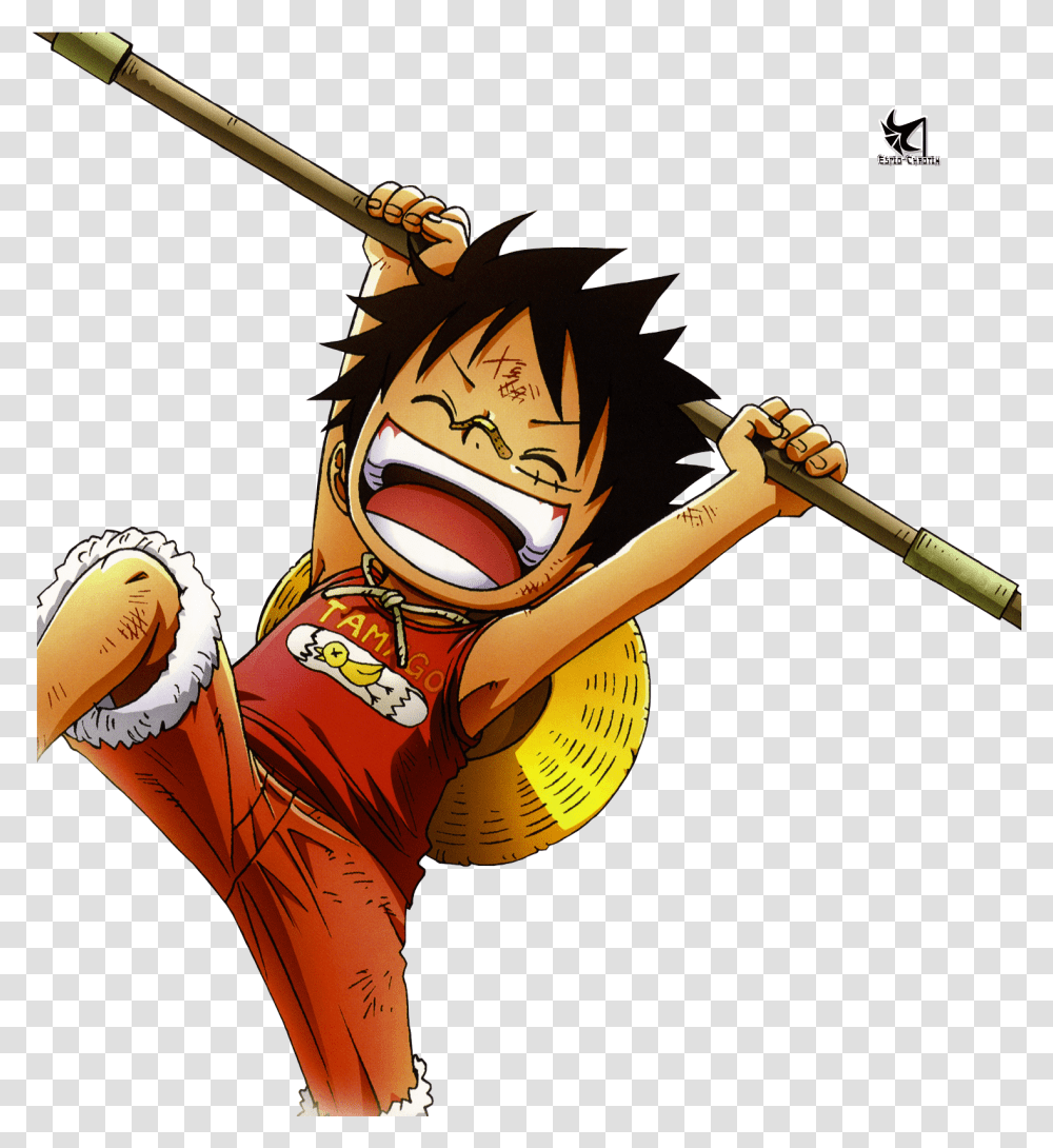 Luffy Petit Android Wallpaper One Piece, Person, People, Team Sport, Baseball Transparent Png