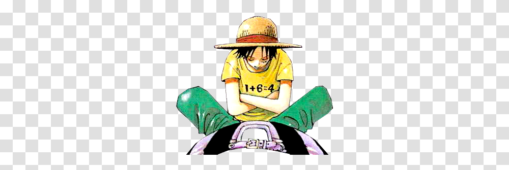 Luffy Sitting, Person, Human, Hardhat, Helmet Transparent Png