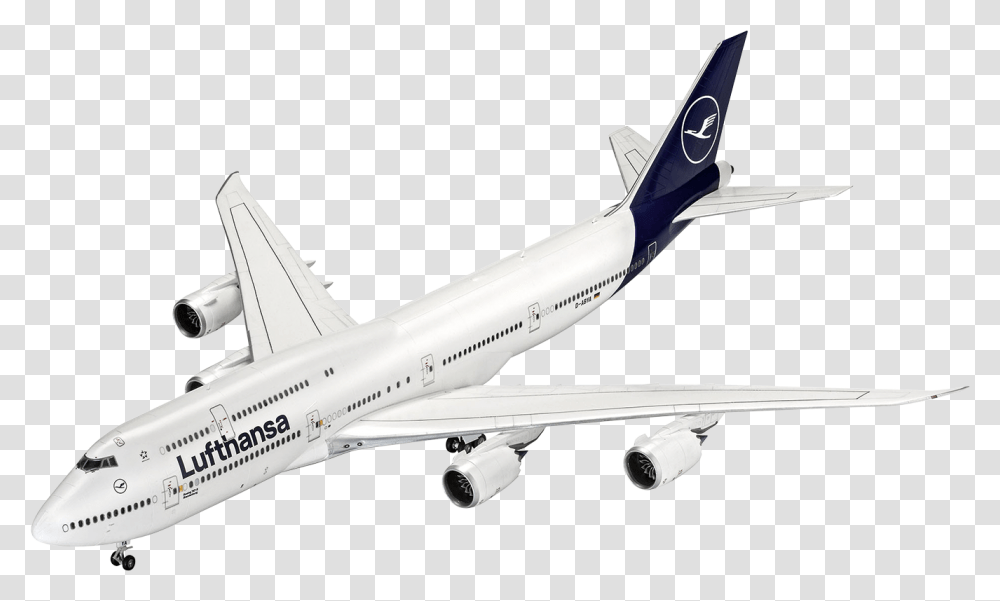 Lufthansa Boeing 747 Revell Boeing 747 8 Lufthansa New Livery, Airplane, Aircraft, Vehicle, Transportation Transparent Png