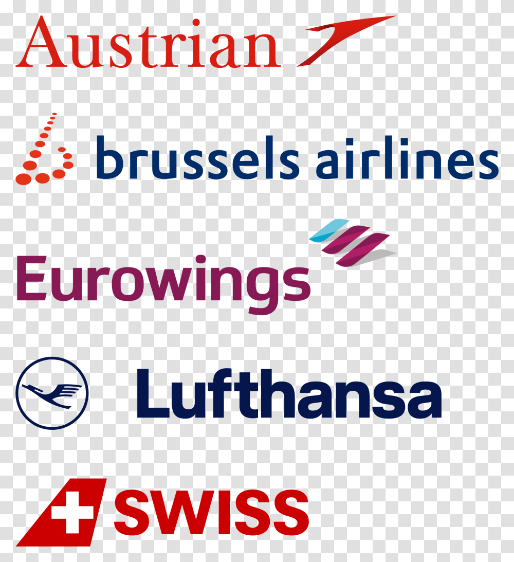 Lufthansa Group Carrier Logo, Poster, Advertisement Transparent Png