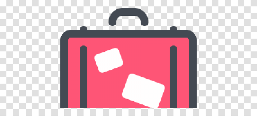 Luggage Icon, First Aid, Cushion, File Binder Transparent Png