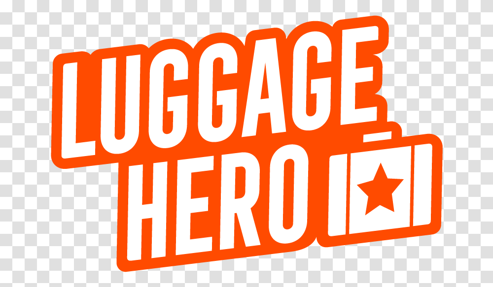 Luggage Storage In Macy Herald Square Luggage Hero Logo, Word, Text, Alphabet, Face Transparent Png