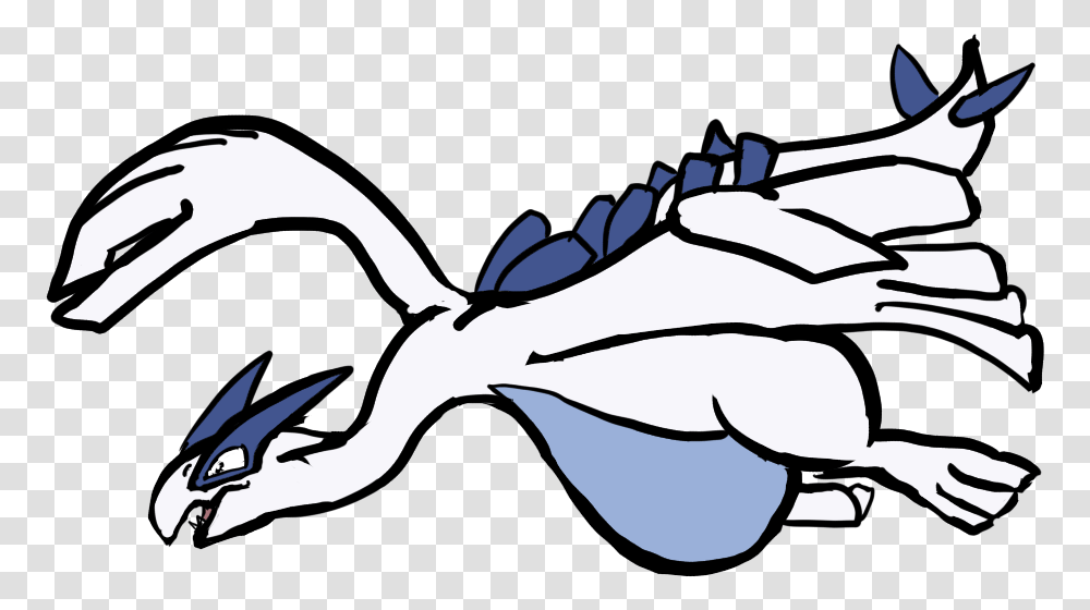 Lugia, Animal, Sea Life, Fish, Mammal Transparent Png