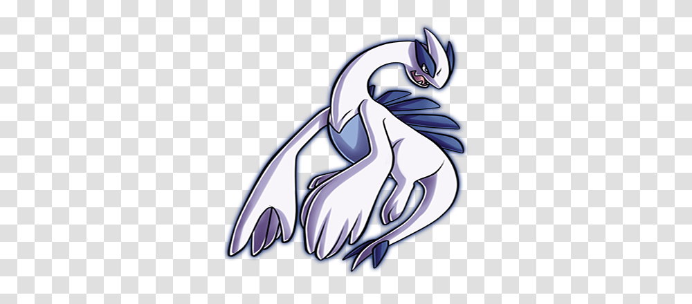 Lugia Pokemon Love, Animal, Dragon, Drawing Transparent Png