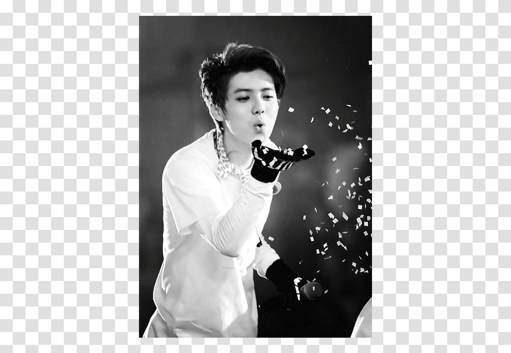 Luhan Confetti, Person, Human, Paper, Female Transparent Png