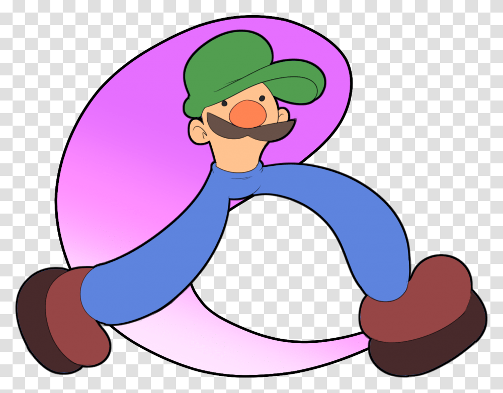 Luigi Download, Purple Transparent Png