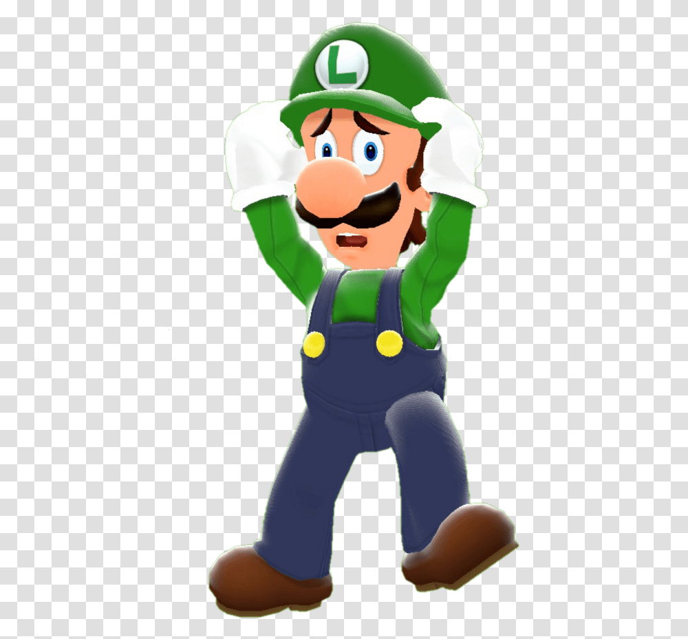 Luigi, Elf, Mascot, Person, Human Transparent Png