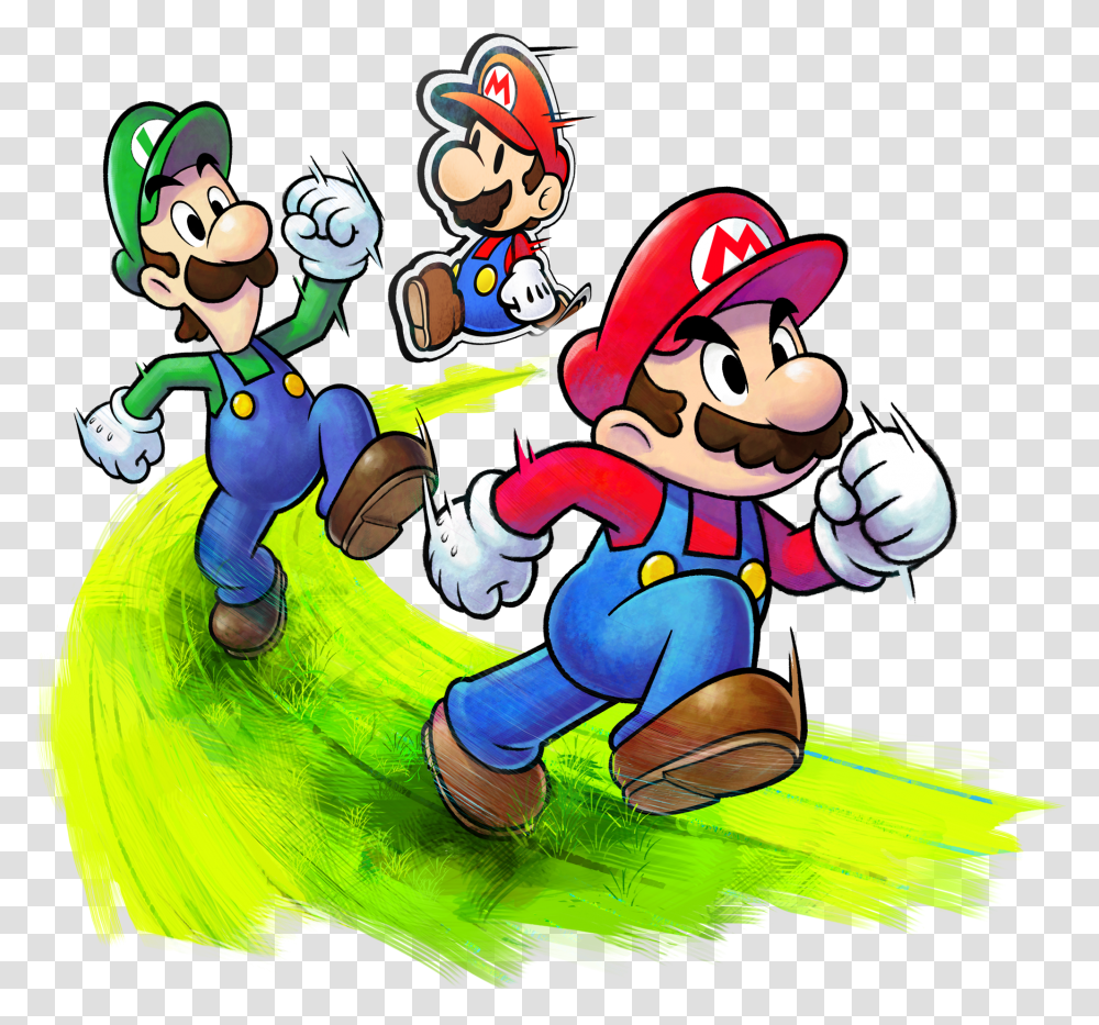 Luigi Face De Mario Et Luigi Paper Jam Bros, Super Mario, Toy Transparent Png