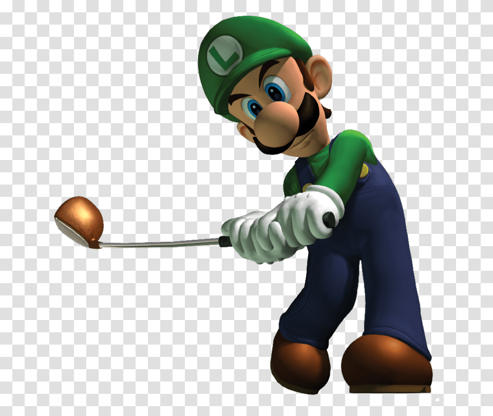 Luigi Golf, Toy, Person, Human, Super Mario Transparent Png – Pngset.com