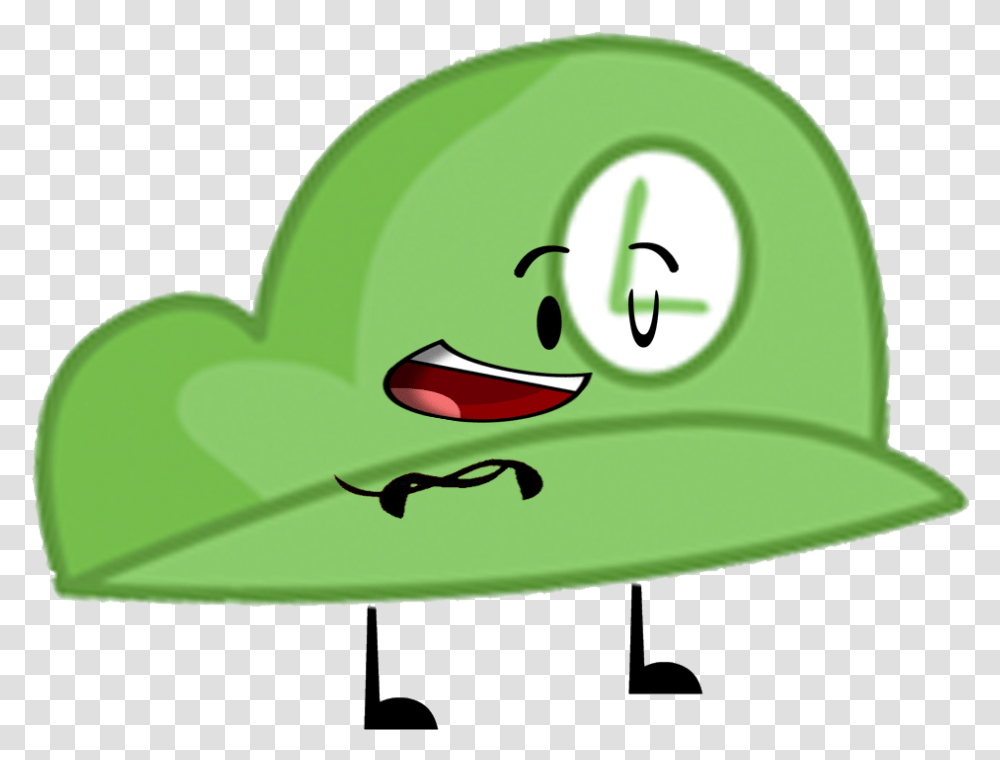 Luigi Hat Fanmade Cartoon, Apparel, Helmet, Baseball Cap Transparent Png