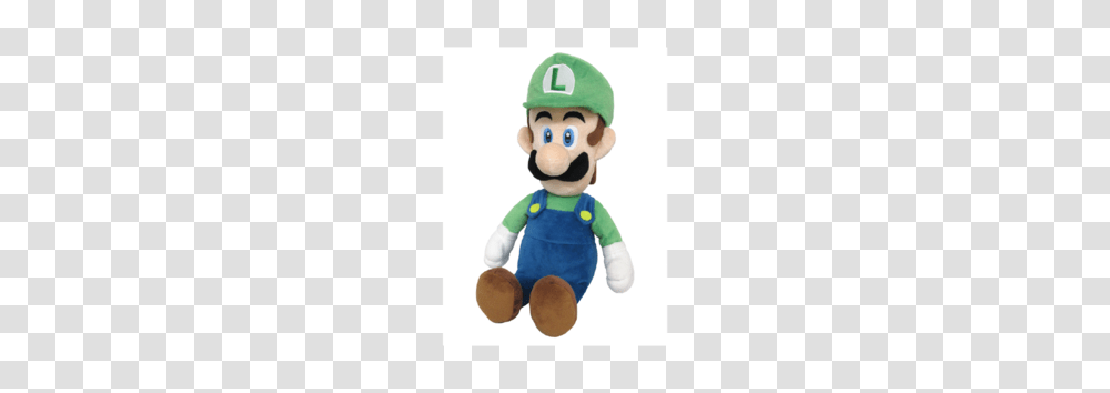 Luigi Inch Plush Nintendo Online Store South Africa, Super Mario, Figurine, Toy Transparent Png