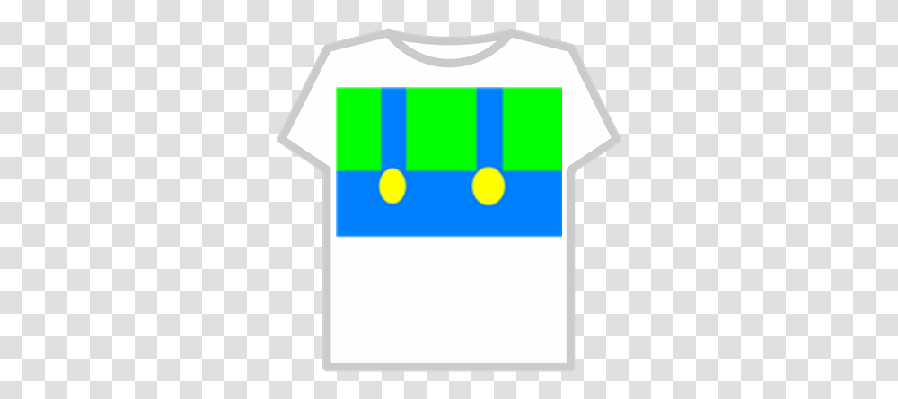 Luigi Overallspng Roblox Roblox T Shirt Template, Clothing, Apparel, First Aid, T-Shirt Transparent Png