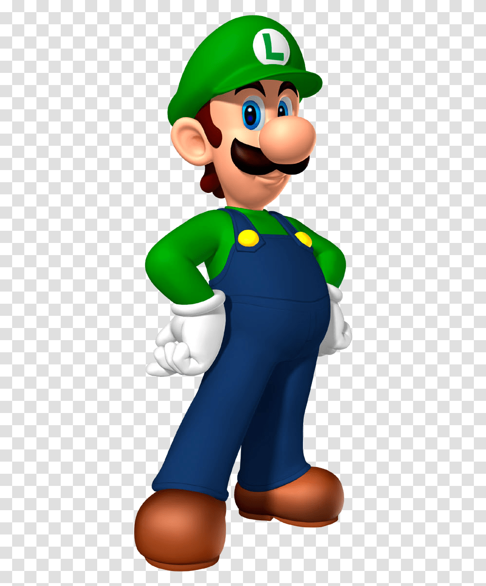 Luigi, Person, Human, Toy, Elf Transparent Png