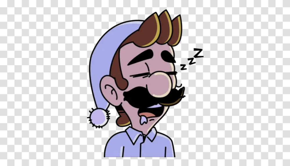 Luigi Stickers For Whatsapp Cartoon, Face, Head, Poster, Advertisement Transparent Png