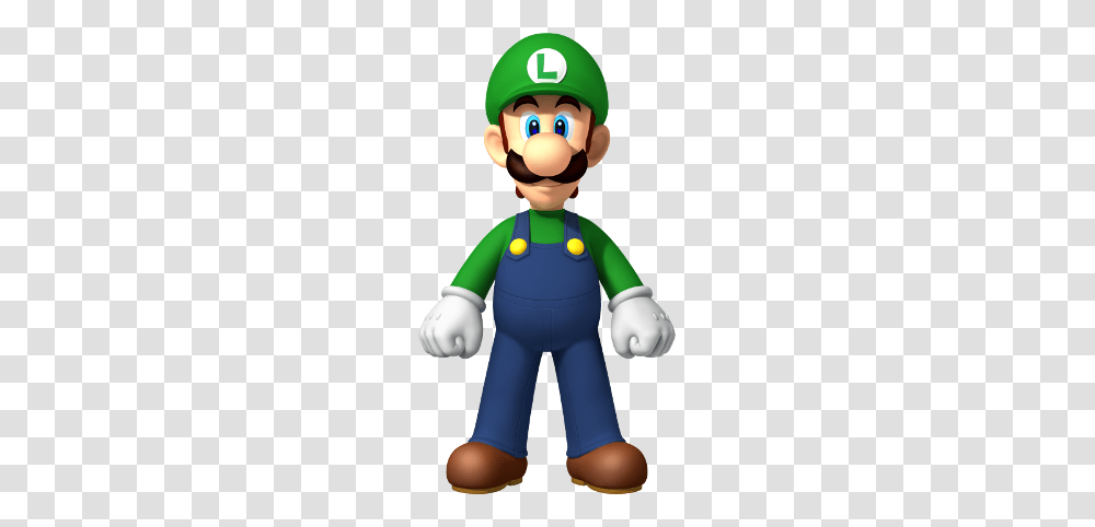 Luigi, Super Mario, Figurine, Person, Human Transparent Png