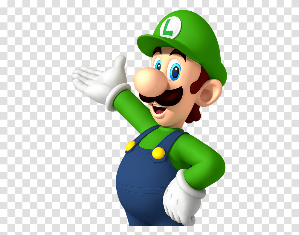 Luigi, Super Mario, Person, Human, Toy Transparent Png