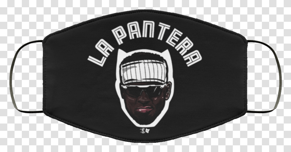 Luis Robert La Pantera Forever Face Mask Unisex, Sunglasses, Label, Text, Symbol Transparent Png