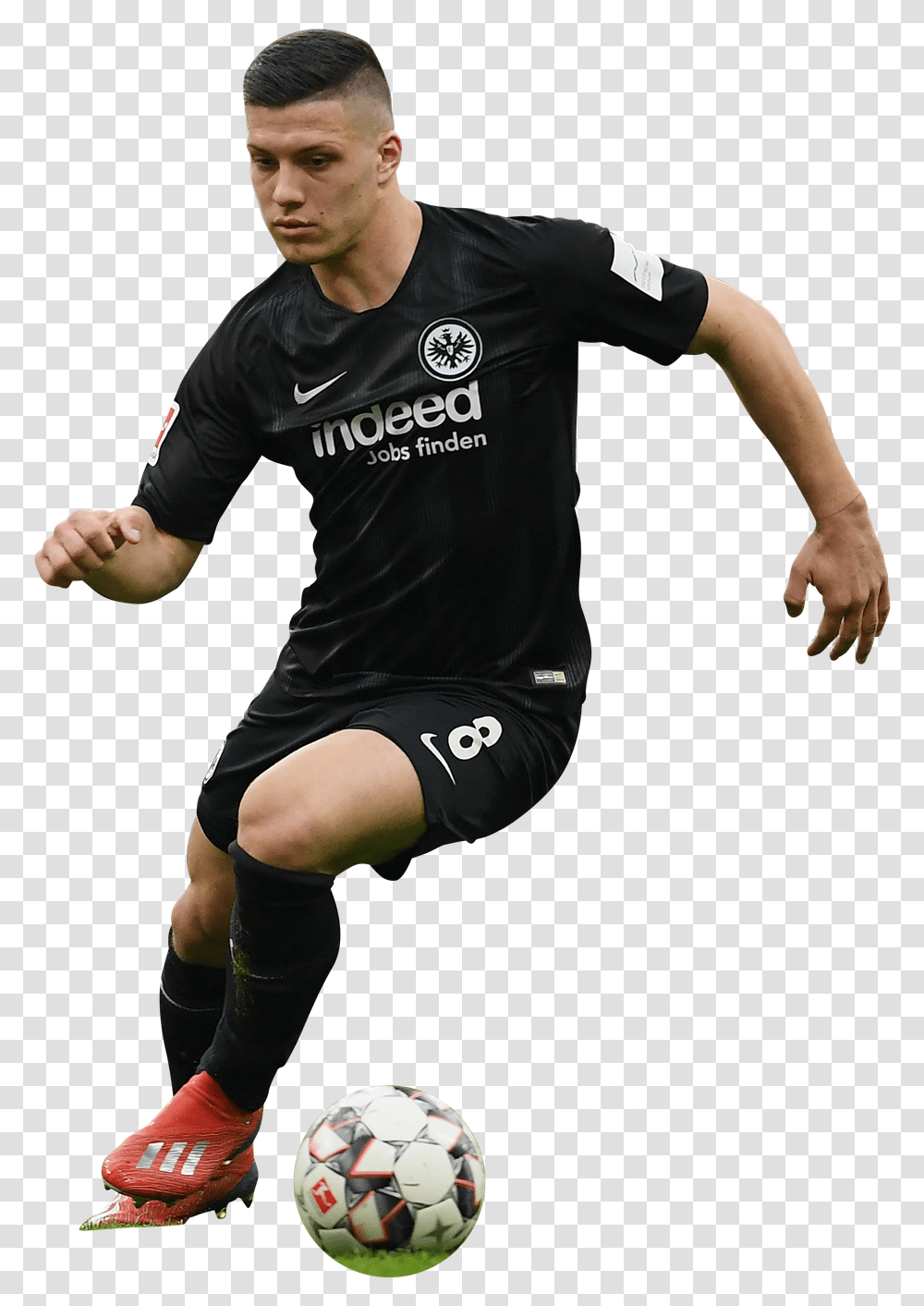 Luka Jovicrender Kick Up A Soccer Ball, Football, Team Sport, Person, People Transparent Png