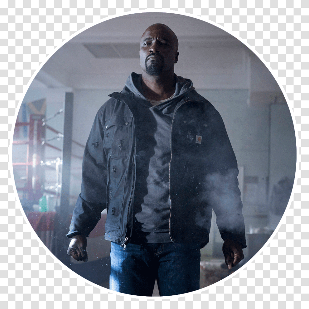 Luke Cage Luke Cage Wallpaper Hd, Jacket, Coat, Person Transparent Png