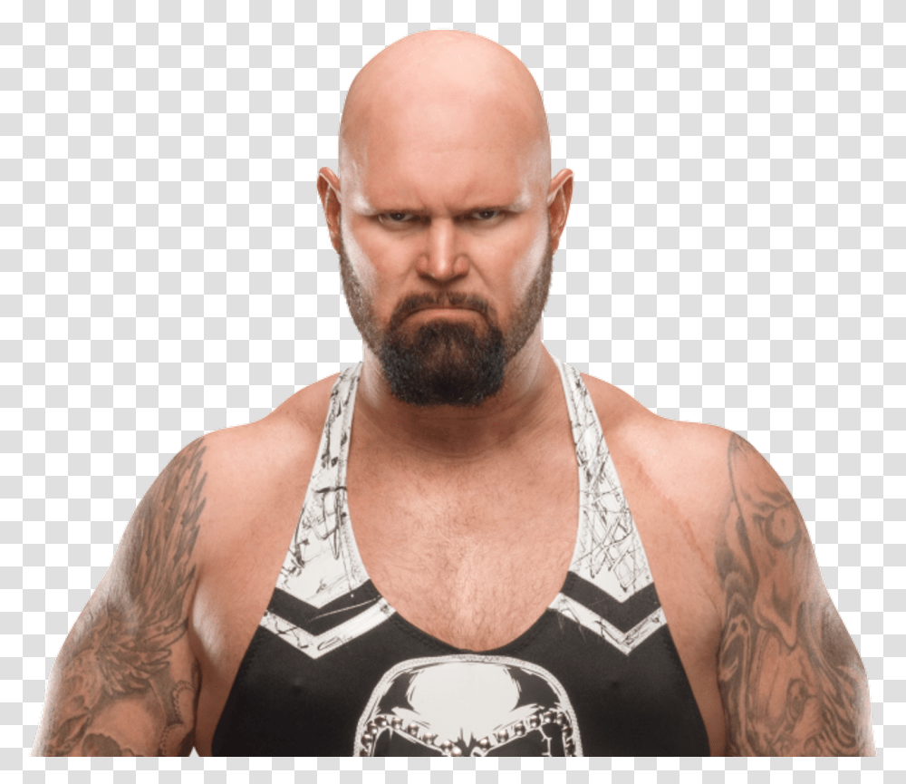 Luke Gallows Wrestles Every Monday On Wwe Raw Wwe Elimination Chamber 2018 Matches, Skin, Person, Human, Tattoo Transparent Png