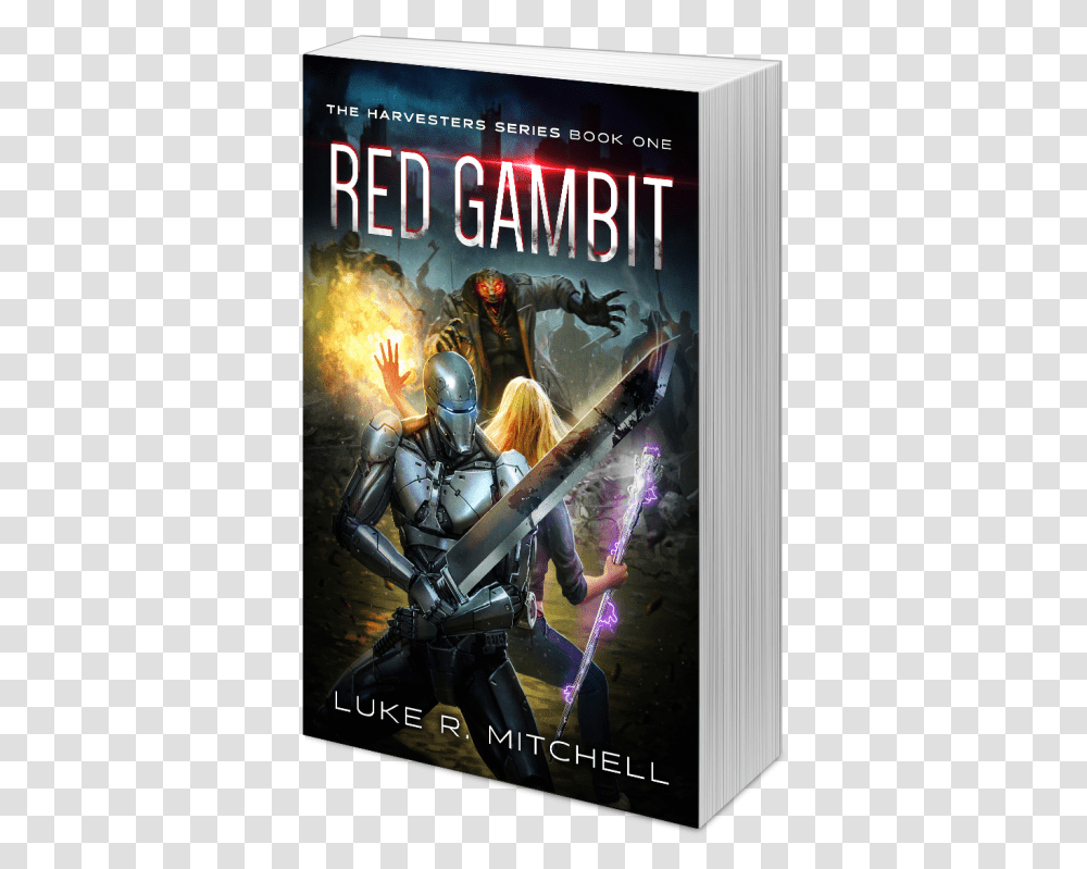 Luke Mitchell Red Gambit Book One Of The Harvesters Series, Poster, Advertisement, Person, Human Transparent Png