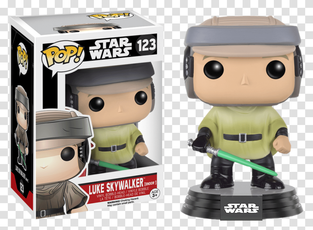 Luke Skywalker Endor Pop, Toy, Robot, Helmet Transparent Png
