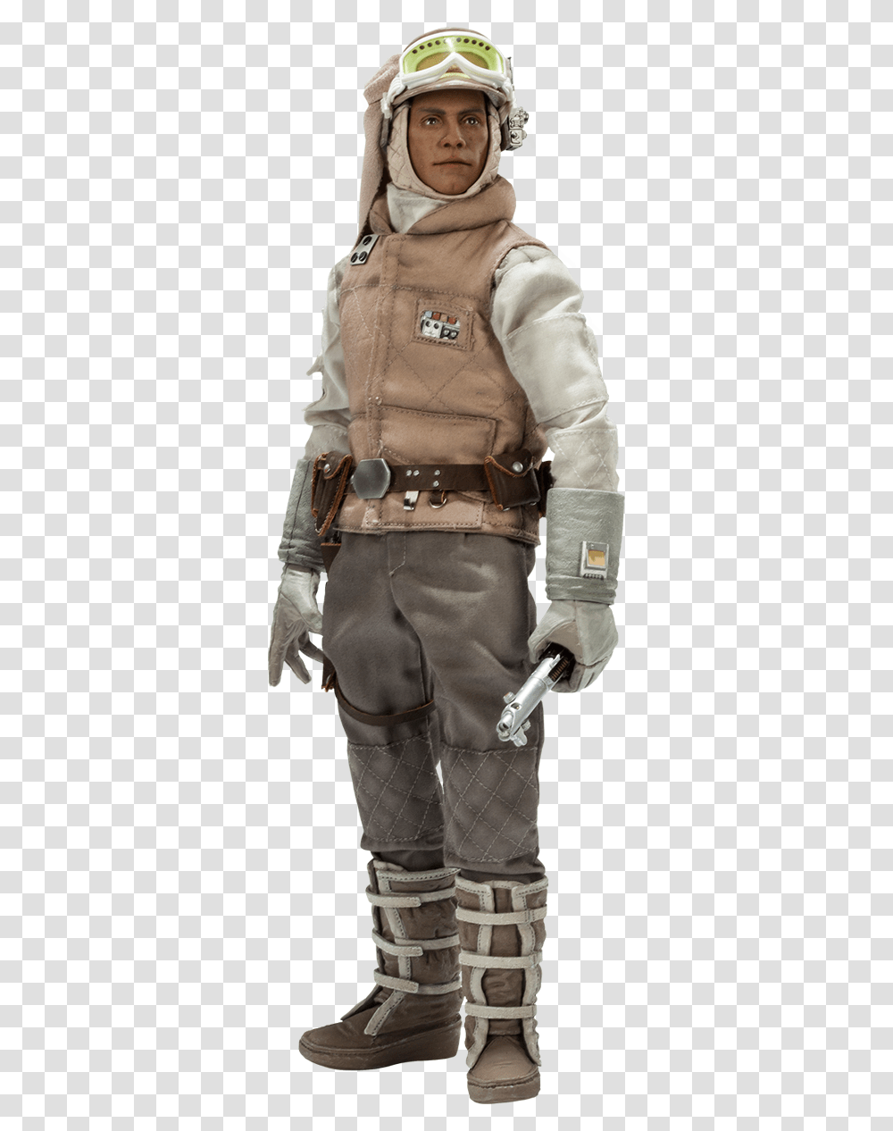 Luke Skywalker Hoth Costume, Helmet, Apparel, Person Transparent Png