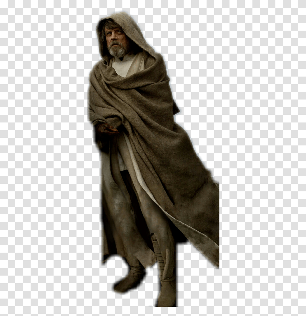 Luke Skywalker Luke Skywalker Last Jedi, Apparel, Fashion, Cloak Transparent Png
