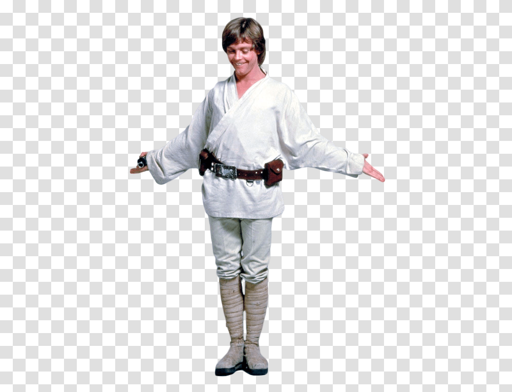 Luke Skywalker Making A Funny Face, Person, Human, Martial Arts, Sport Transparent Png