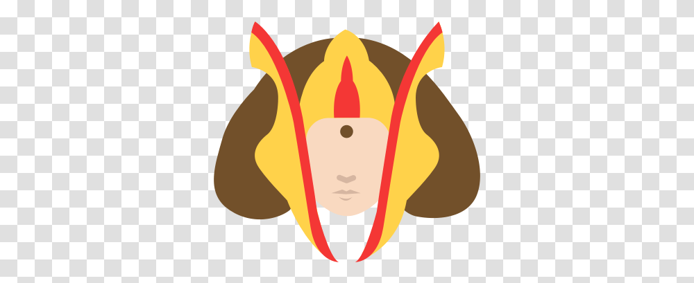 Luke Skywalker Queen Amidala Star Wars Icon Padme Amidala Icon, Sweets, Food, Confectionery, Mouth Transparent Png