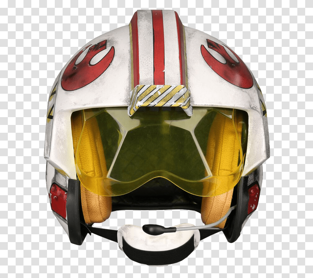 Luke Skywalker Red Five Rebel Pilot Star Wars Rebellion Helmet, Apparel, Crash Helmet Transparent Png