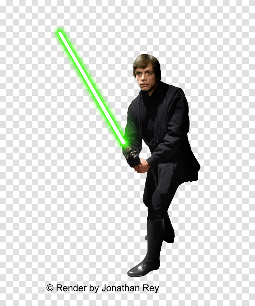 Luke Skywalker Star Wars Han Solo Luke Skywalker Return Of The Jedi Costume, Person, Duel, Clothing, Light Transparent Png