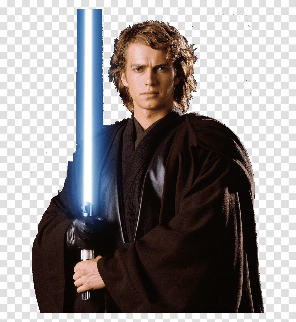 Luke Skywalker Star Wars Revenge Of The Sith Anakin Skywalker, Person, Sleeve, Fashion Transparent Png