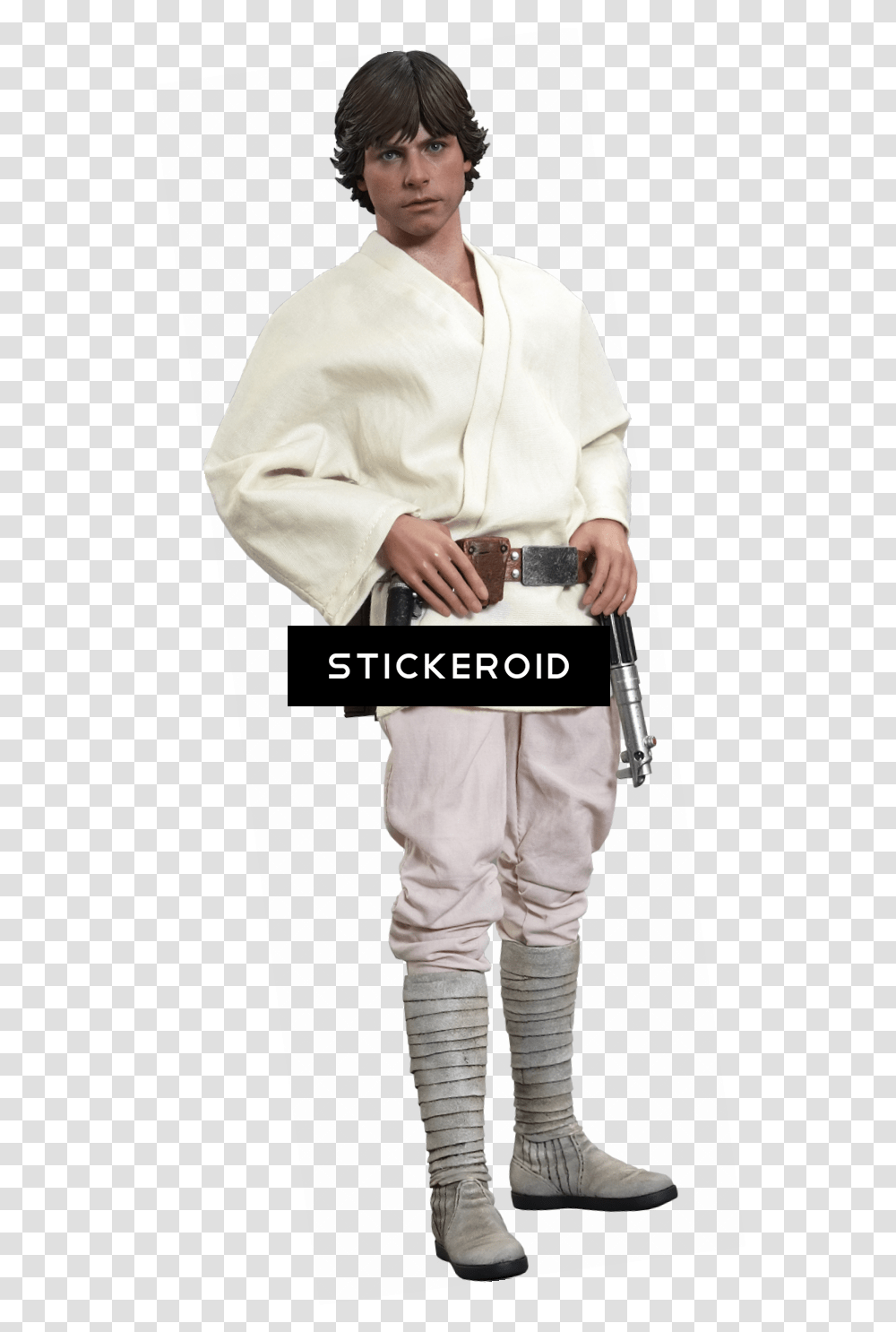 Luke Skywalker Star Wars Sixth Scale Star Wars Luke Skywalker, Clothing, Person, Pants, Footwear Transparent Png