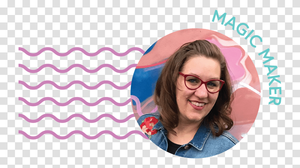 Lularoe Magic Maker Contributor Template Girl, Glasses, Accessories, Face, Person Transparent Png