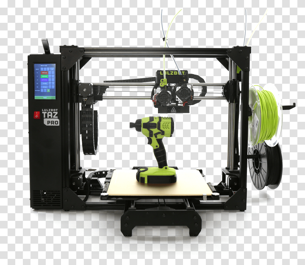 Lulzbot Dual Extruder, Machine, Sewing, Lathe Transparent Png