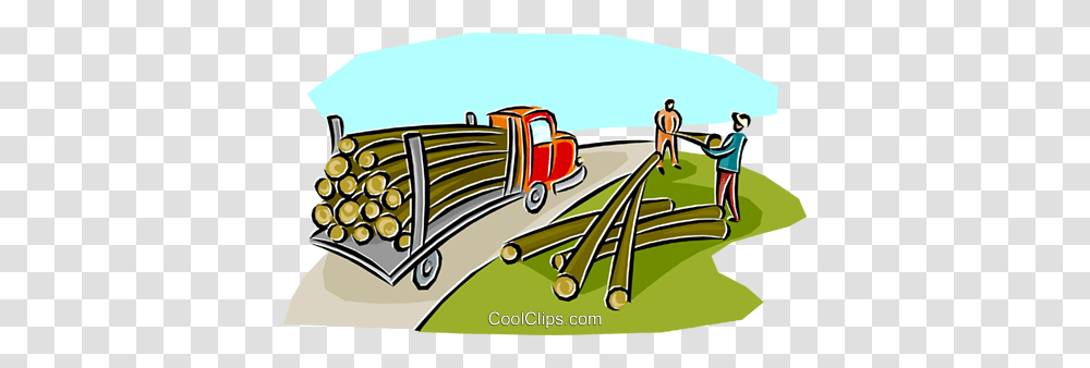 Lumber Clipart Image Group, Person, Transportation, Vehicle, Grass Transparent Png