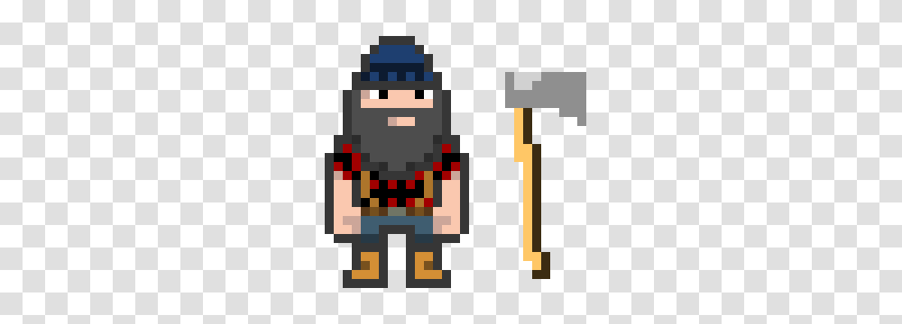 Lumberjack Antagonist Pixel Art Maker, Minecraft Transparent Png