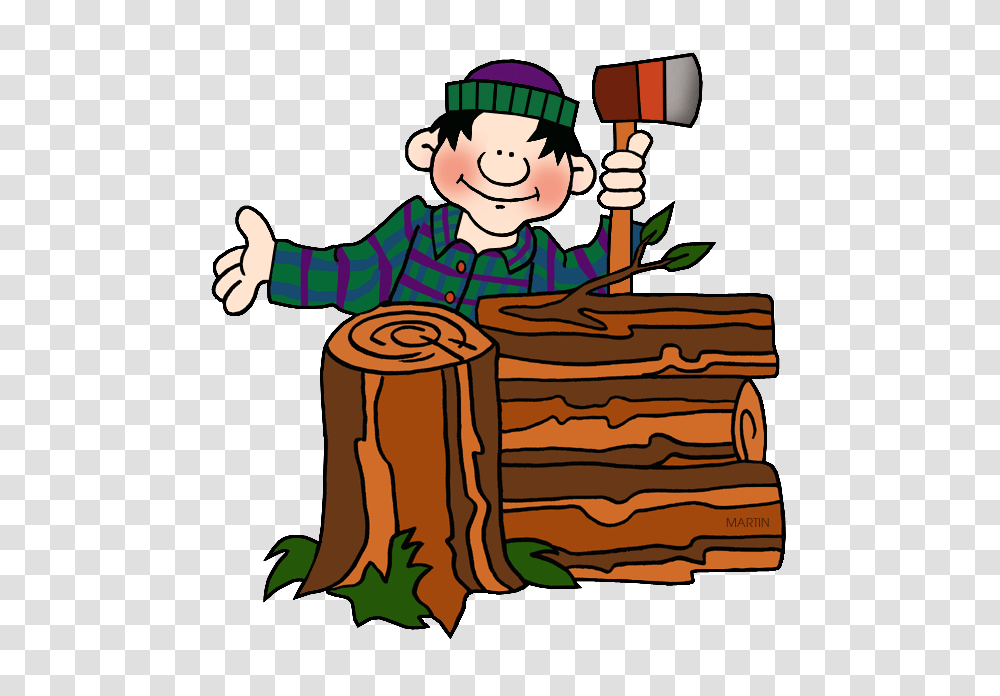 Lumberjack Clipart Image Group, Person, Human, Tree Stump, Wax Seal Transparent Png