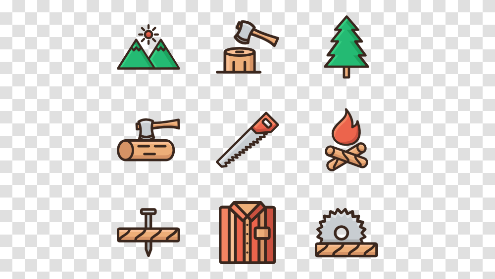 Lumberjack Icon, Plant, Tree, Tool Transparent Png