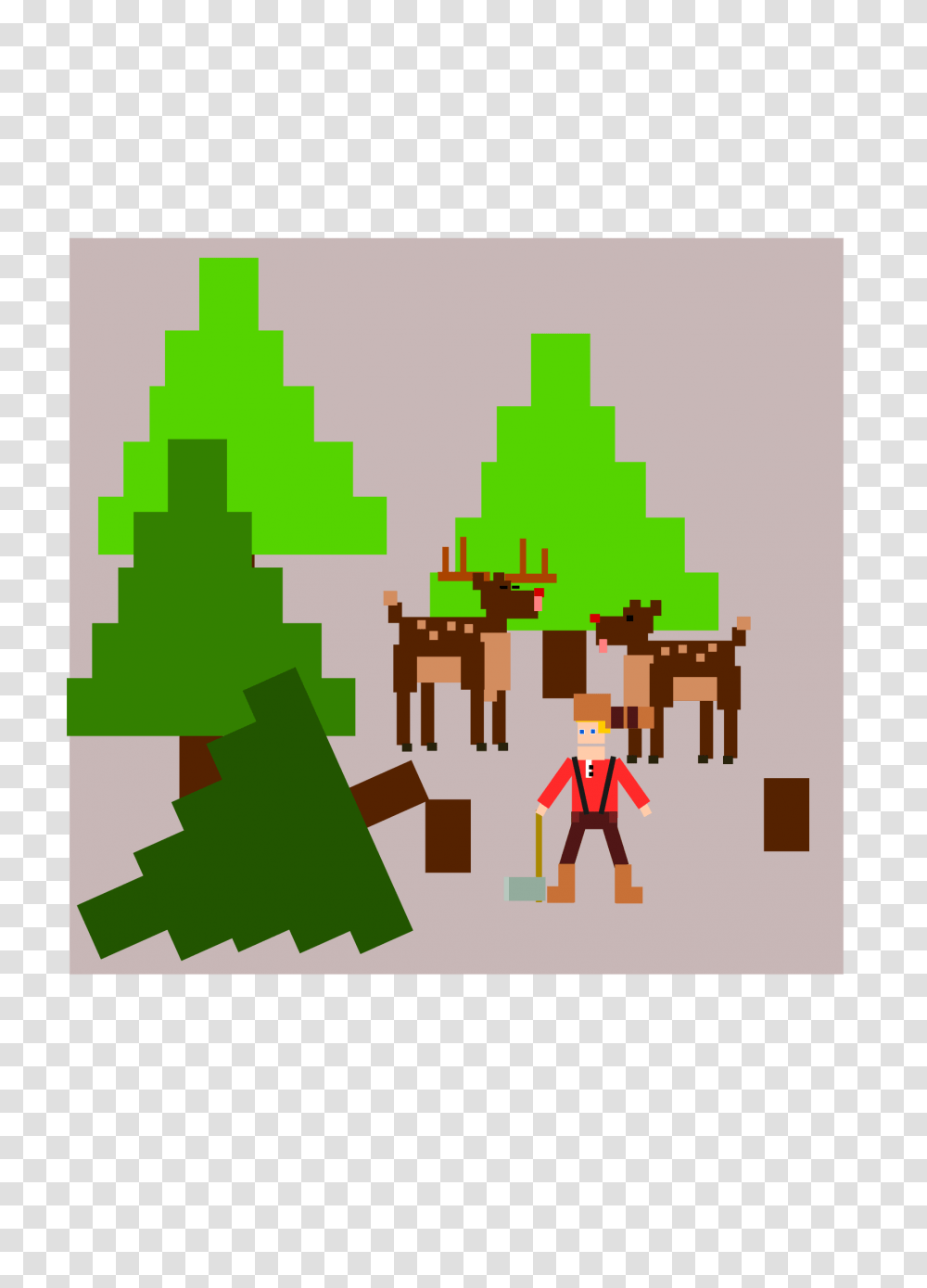 Lumberjack Sketch Icons, Tree, Plant Transparent Png