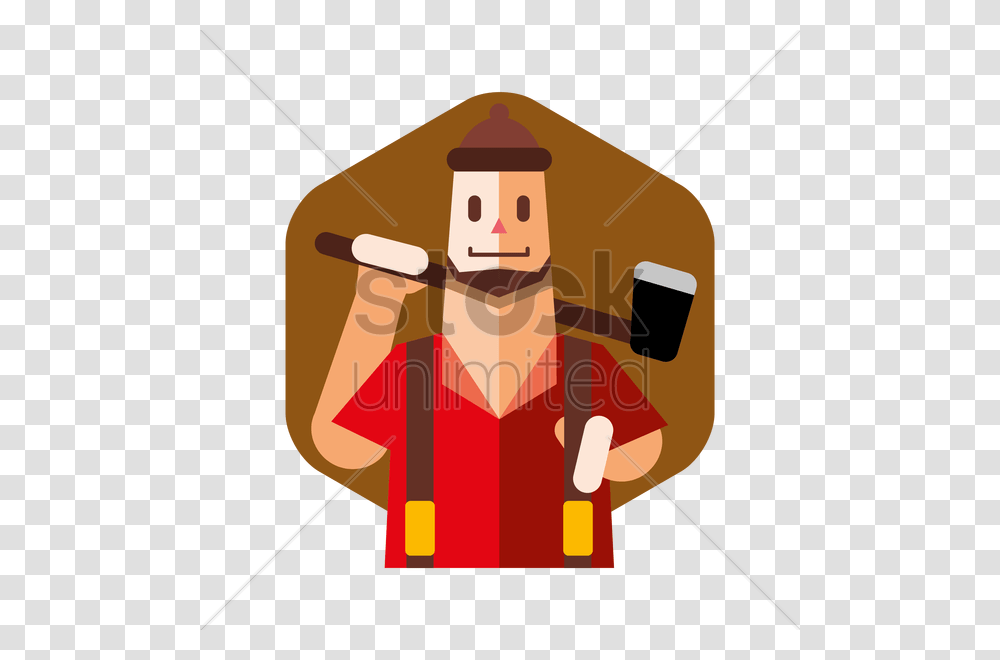 Lumberjack Vector Image, Costume, Weapon, Judge Transparent Png