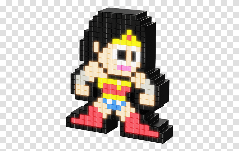 Luminoso Pixel Pals Mulher Maravilha Wonder Woman Pixel Pal, Game Transparent Png