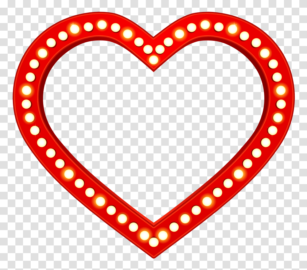 Luminous Heart Clip Art Transparent Png