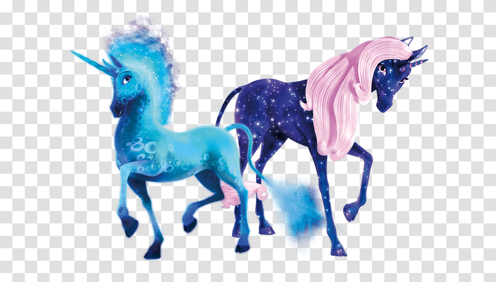 Luminous Mia And Me All Unicorns, Horse, Mammal, Animal, Purple Transparent Png