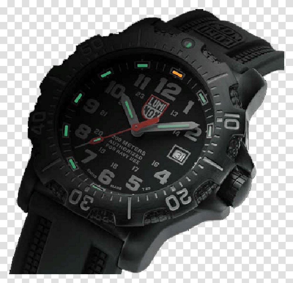 Luminox 4200 Series I Watch, Wristwatch, Digital Watch Transparent Png